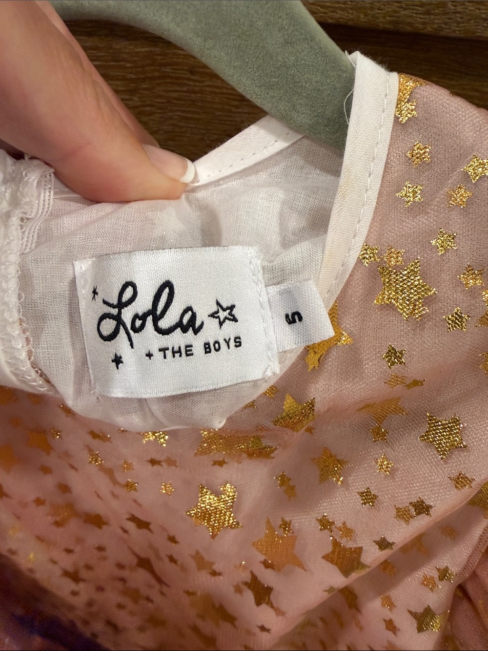 LOLA AND THE BOYS Ruffle Goldie Star Dress - Picture 2 of 3